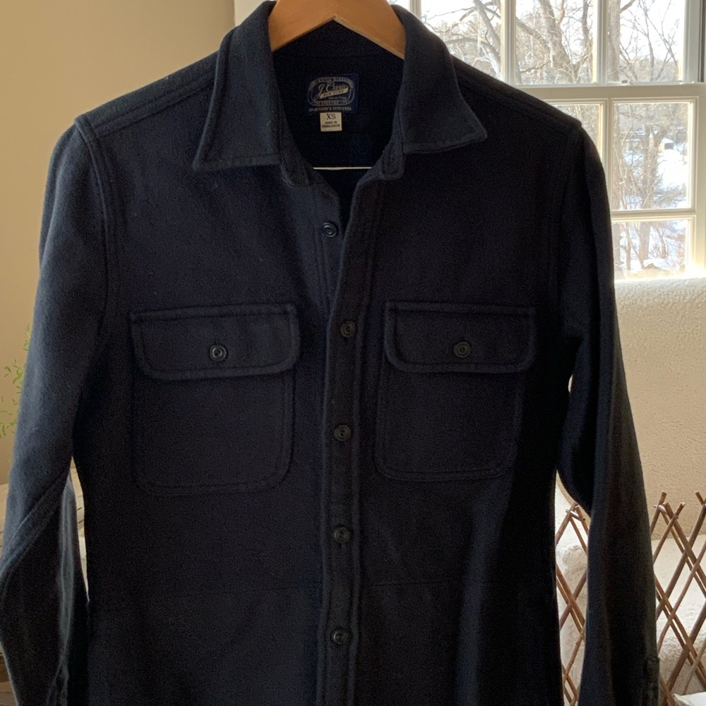 J Crew Sportsman’s Outfitter Cotton Shirt Jacket Men’s XS